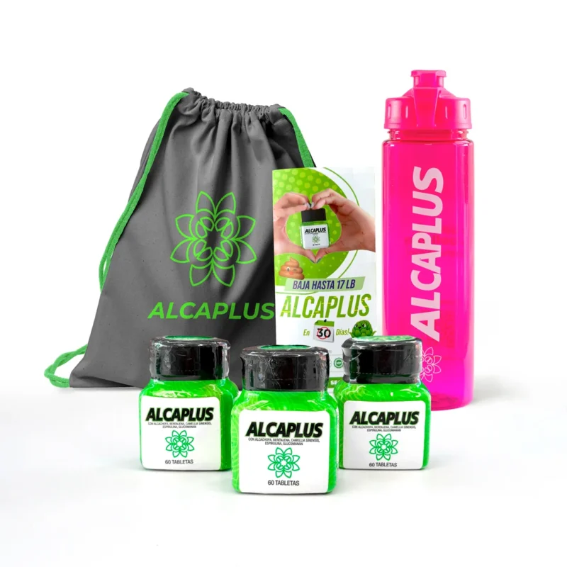 Alcaplus kitx3 frascos ORIGINAL